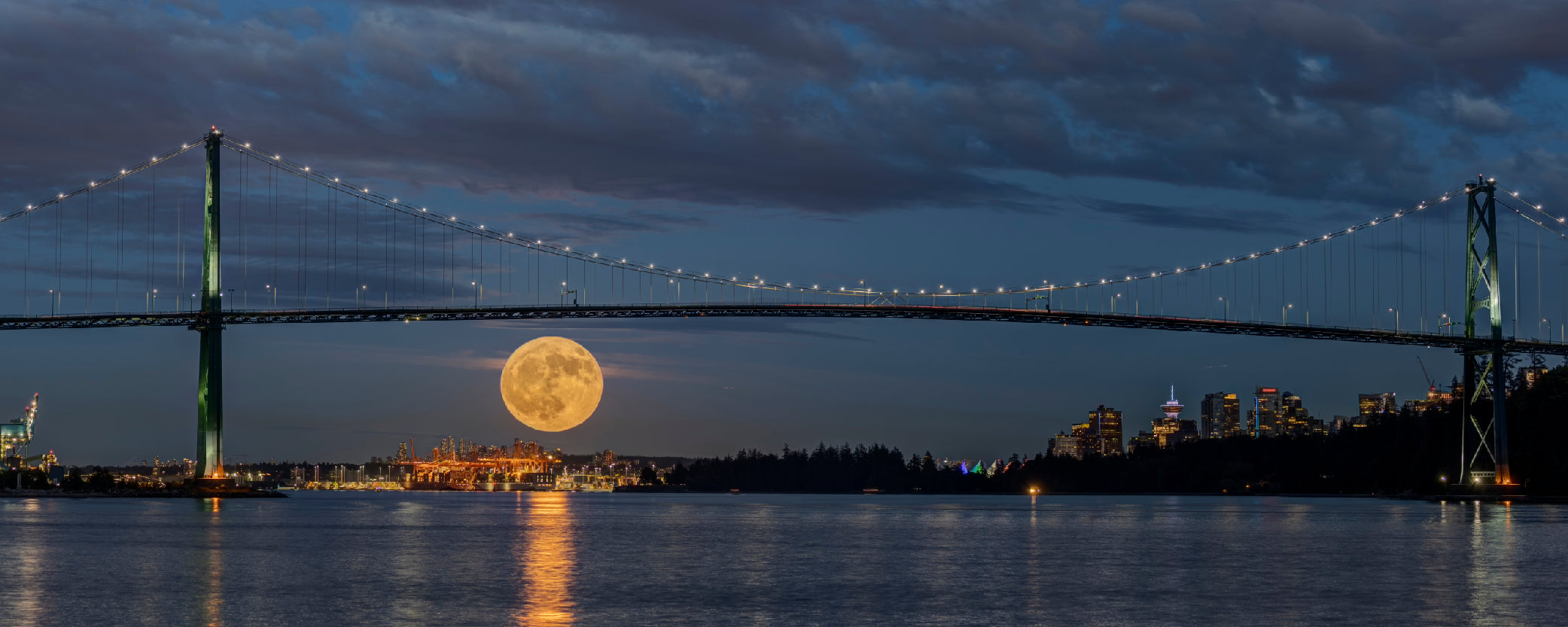 The Strawberry Moon — A Gentle Reflection Under the June Sky