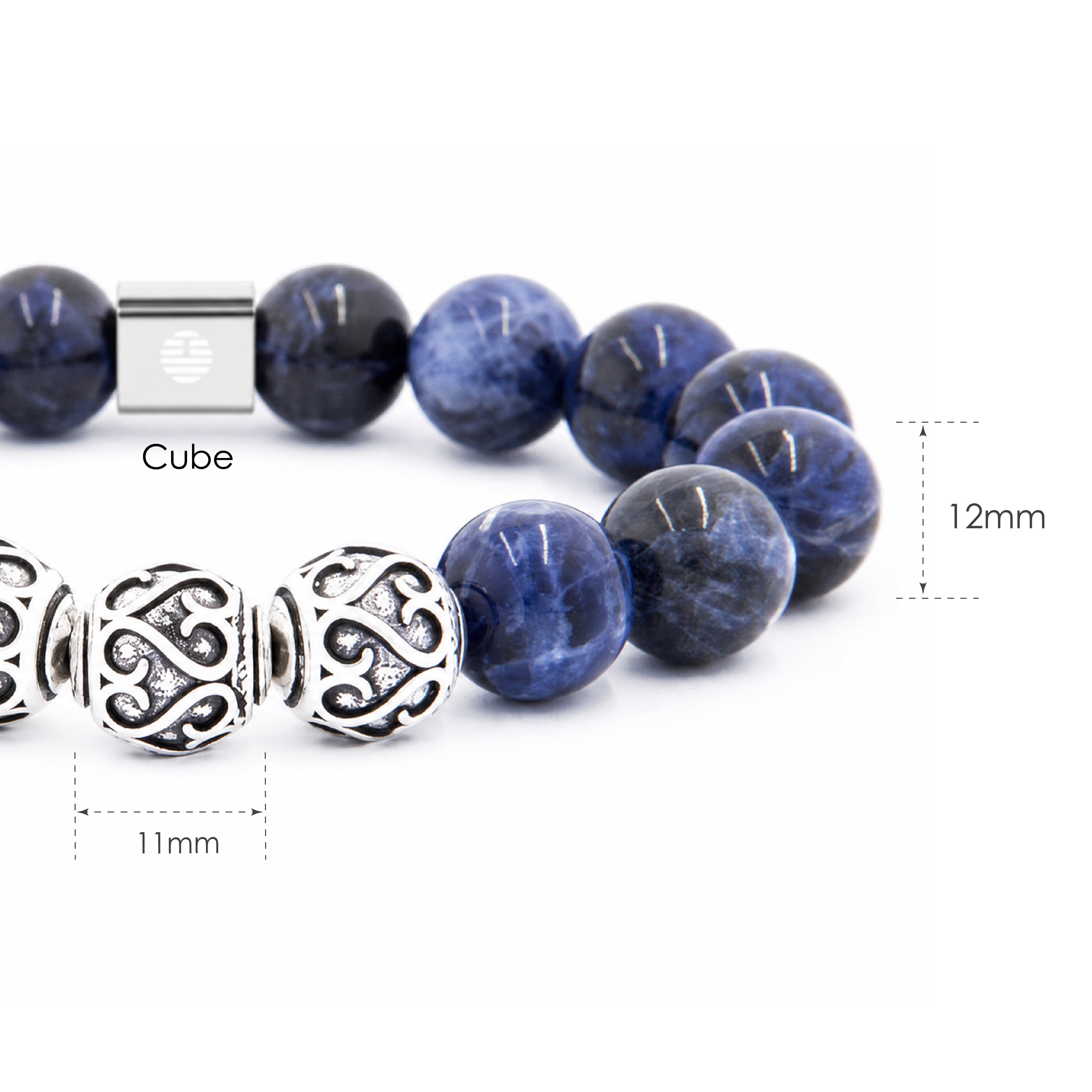 Bushido — Sodalite (12mm)