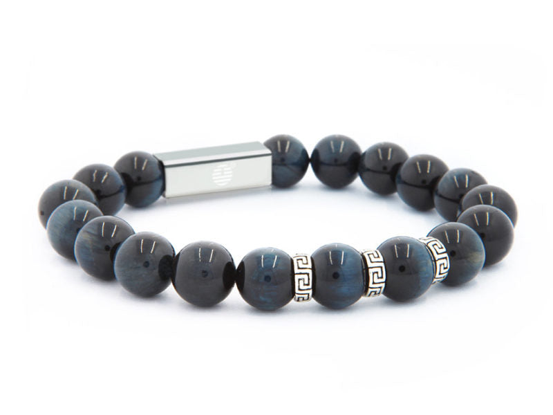 Blue Tiger Eye-Spacer