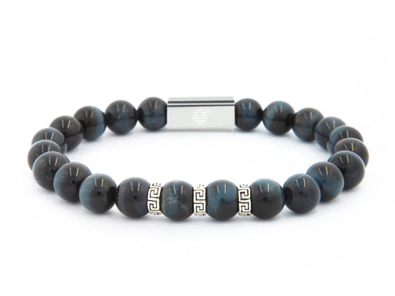 Blue Tiger Eye-Spacer