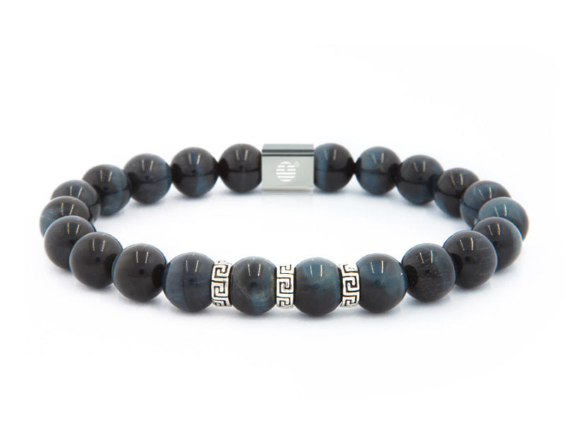 Blue Tiger Eye-Spacer