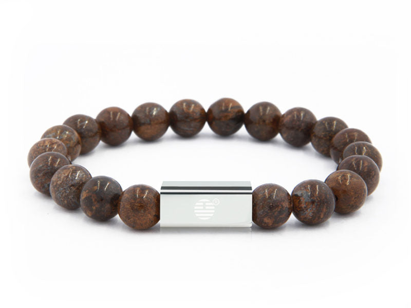 Bronzite-Silver