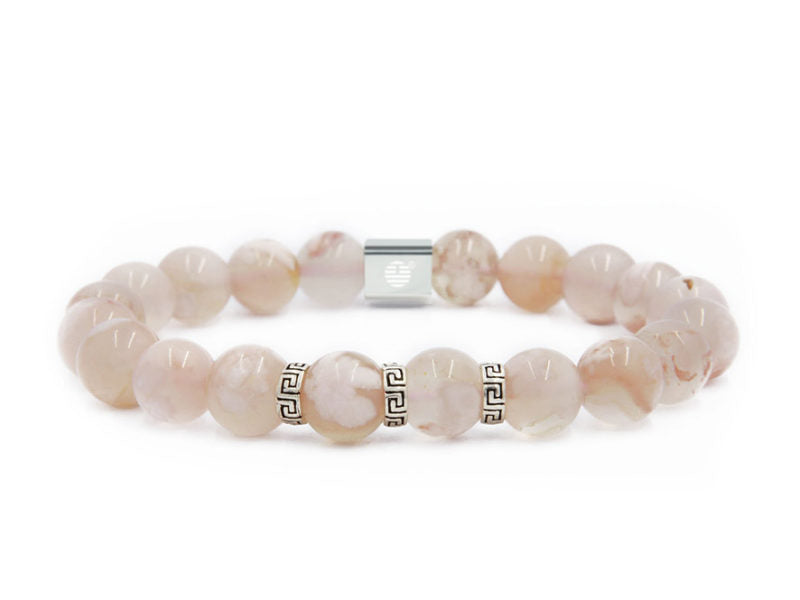 Cherry Blossom Agate-Spacer