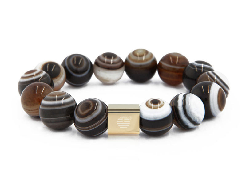 Eye Agate-Gold