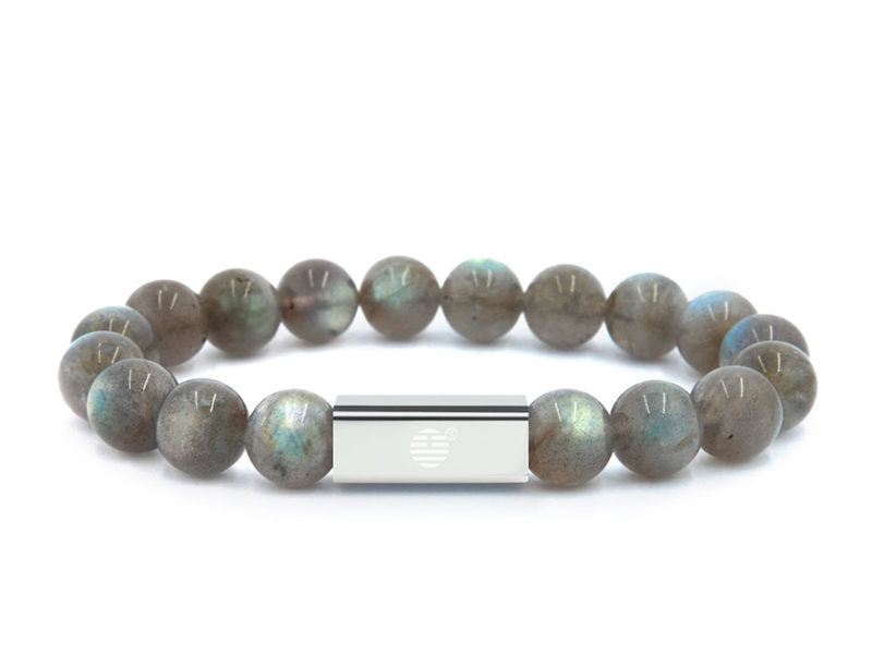 Grey Labradorite-Silver