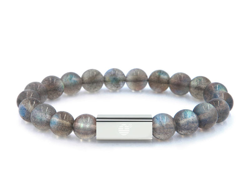 Grey Labradorite-Silver