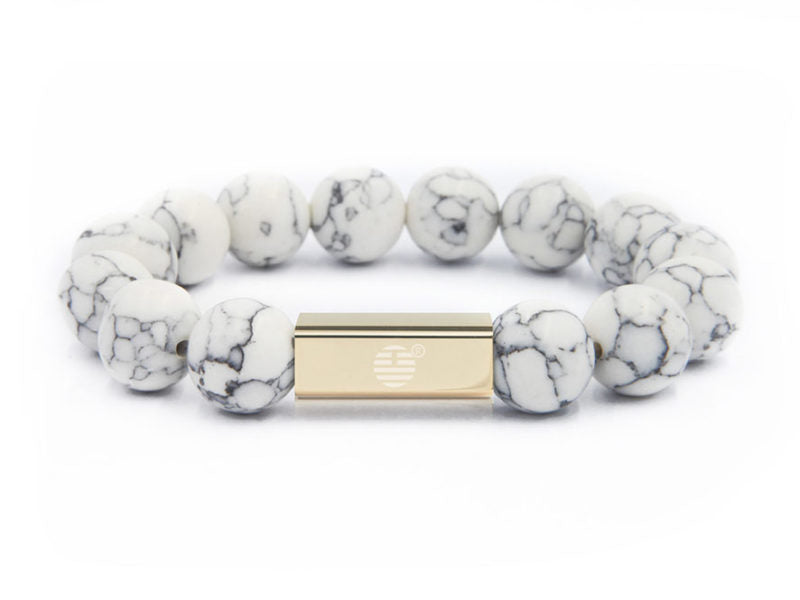 Howlite-Gold