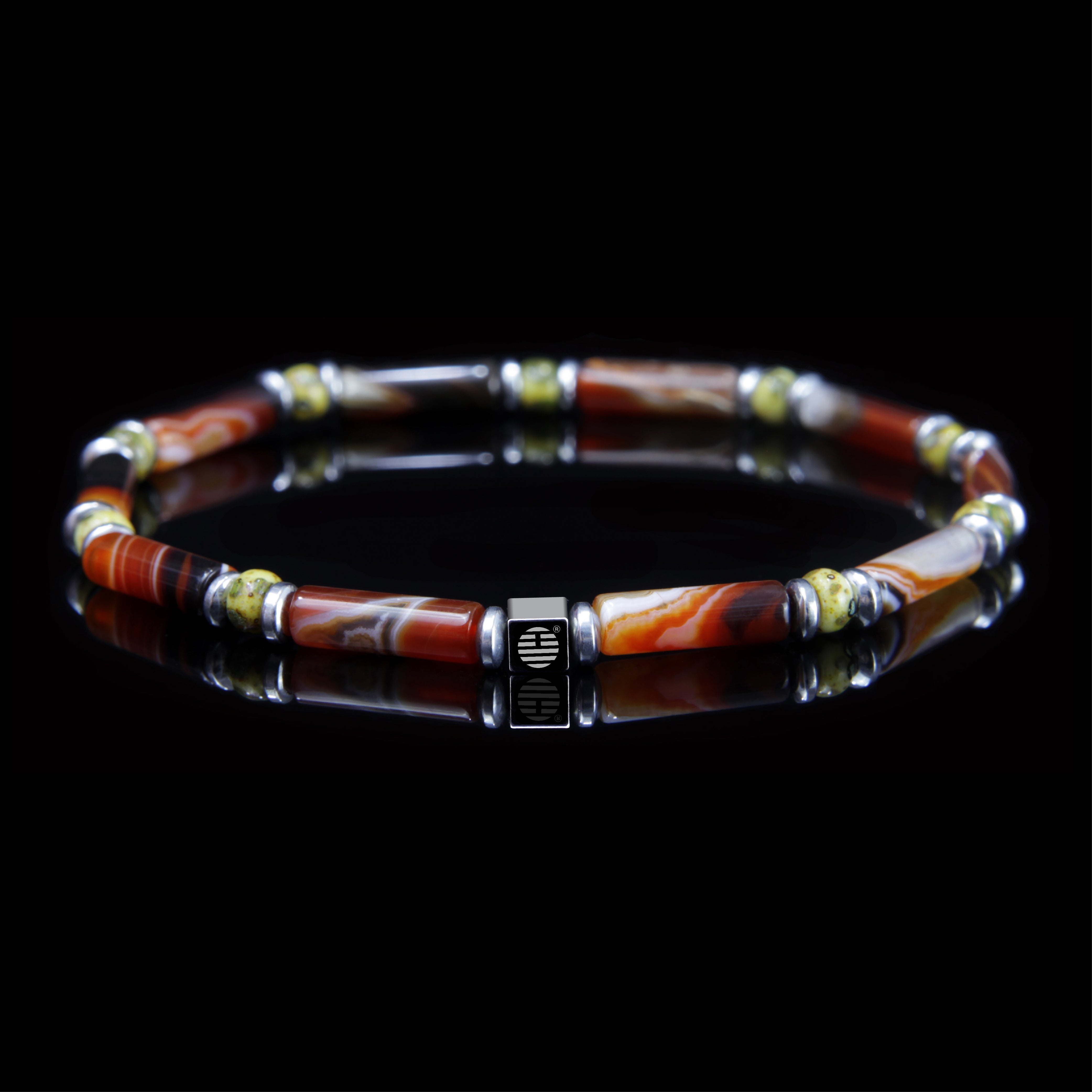 Urbanite — Crimson Banded Agate (CY)