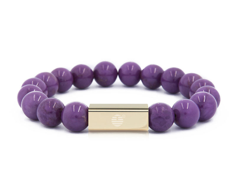 Purple Mica-Gold