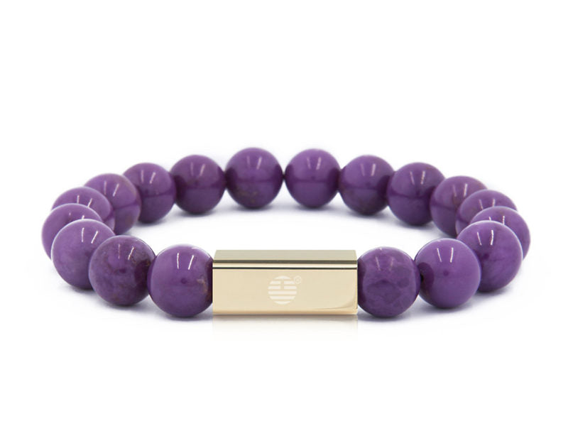 Purple Mica-Gold