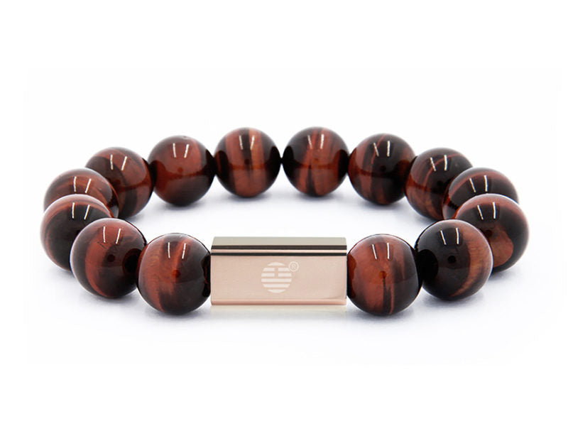 Red Tiger Eye-RoseGold