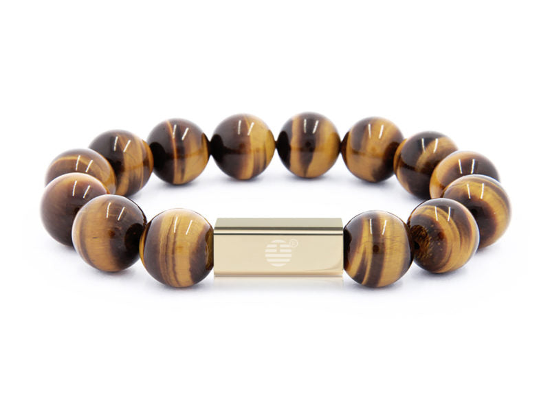 Yellow Tiger Eye-Gold