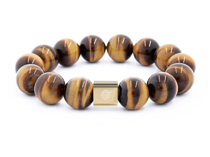 Yellow Tiger Eye-Gold