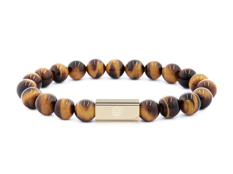 Yellow Tiger Eye-Gold