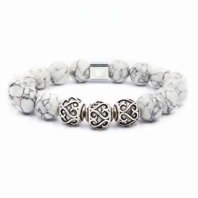 Bushido — Howlite (12mm)