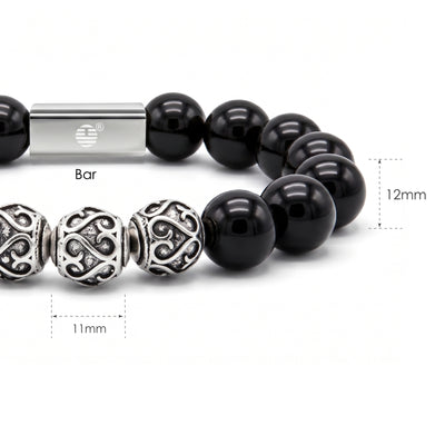 Bushido — Black Onyx (12mm)