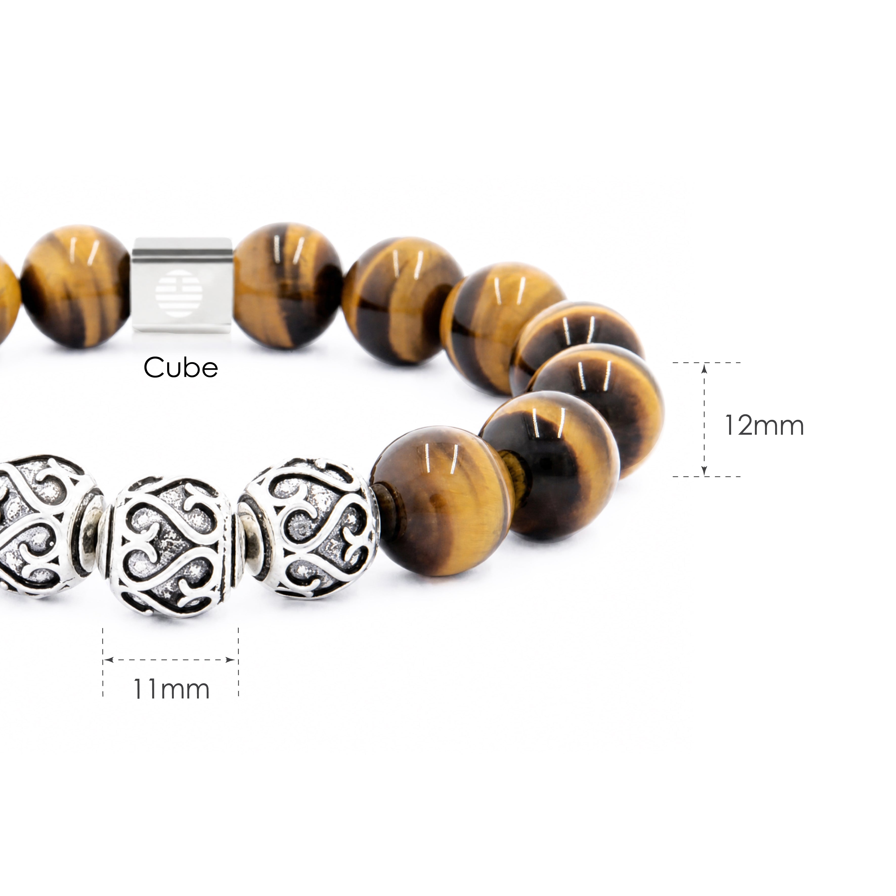 Bushido — Brown Tiger Eye (12mm)