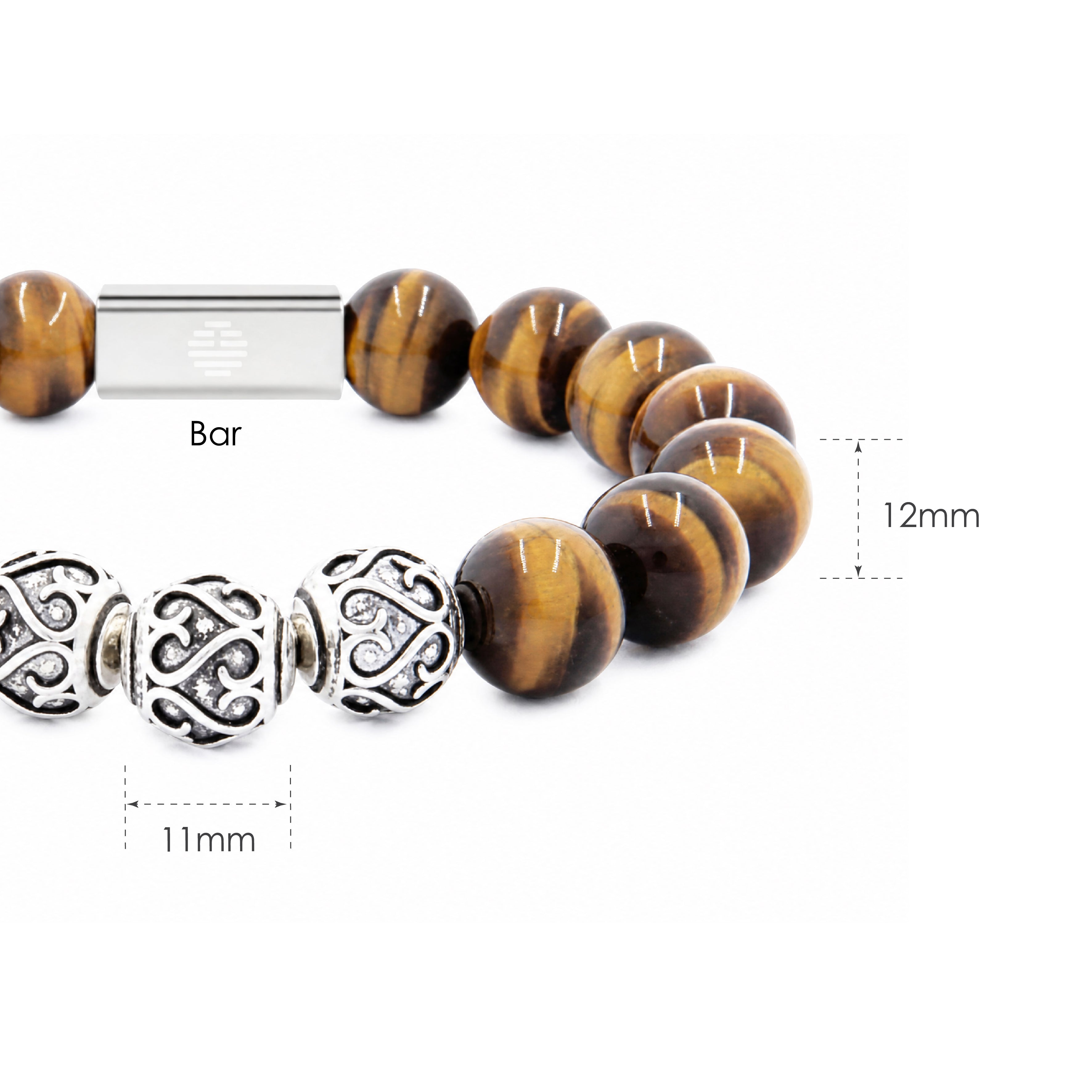 Bushido — Brown Tiger Eye (12mm)