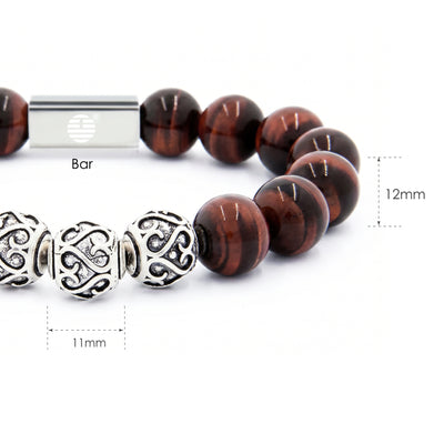 Bushido — Red Tiger Eye (12mm)