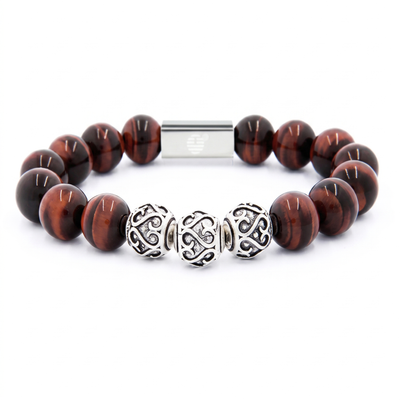 Bushido — Red Tiger Eye (12mm)