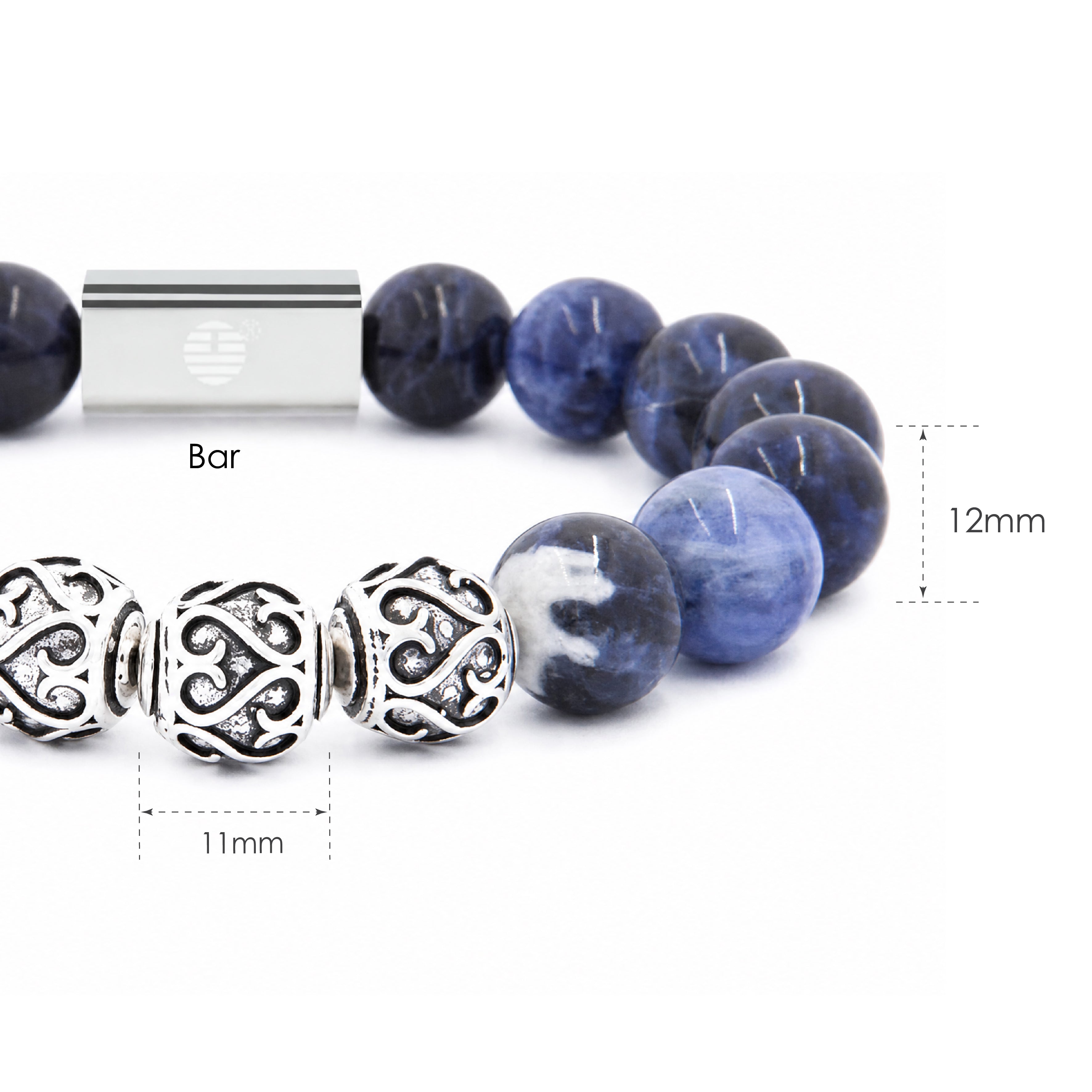Bushido — Sodalite (12mm)