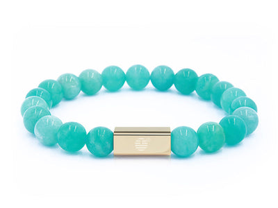 Amazonite-Gold