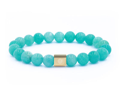 Amazonite-Gold