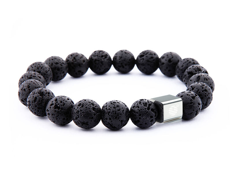 Black Lava-Silver
