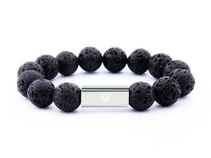 Black Lava-Silver