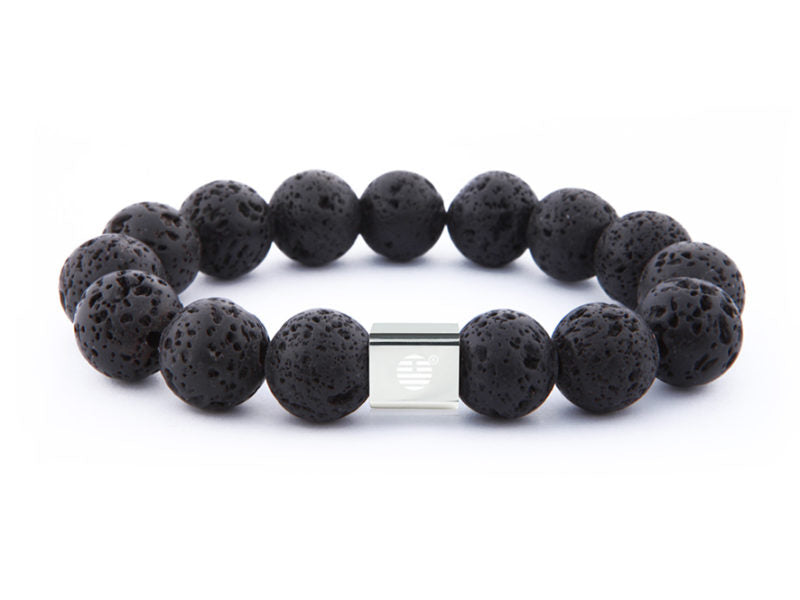 Black Lava-Silver