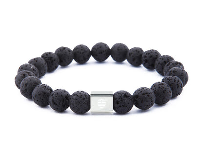 Black Lava-Silver