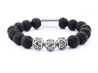 Black Lava-Bead