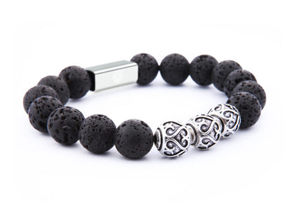 Black Lava-Bead