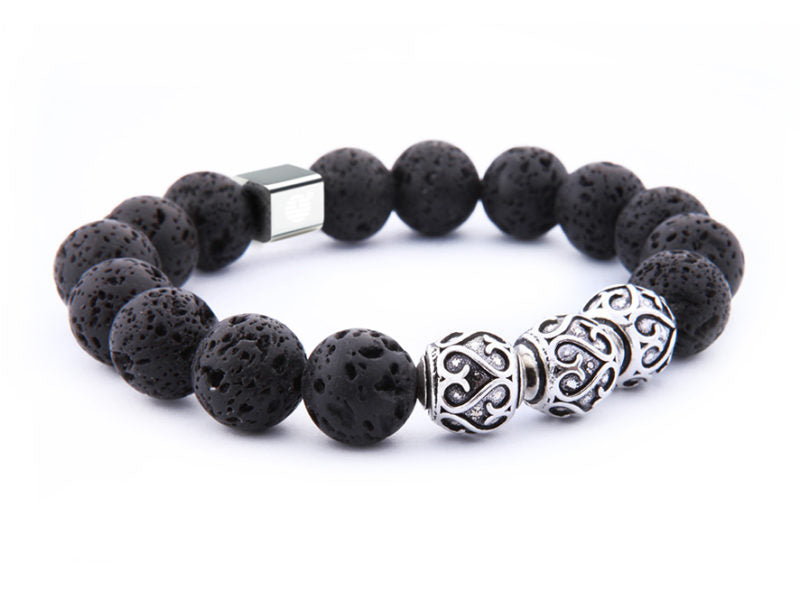 Black Lava-Bead