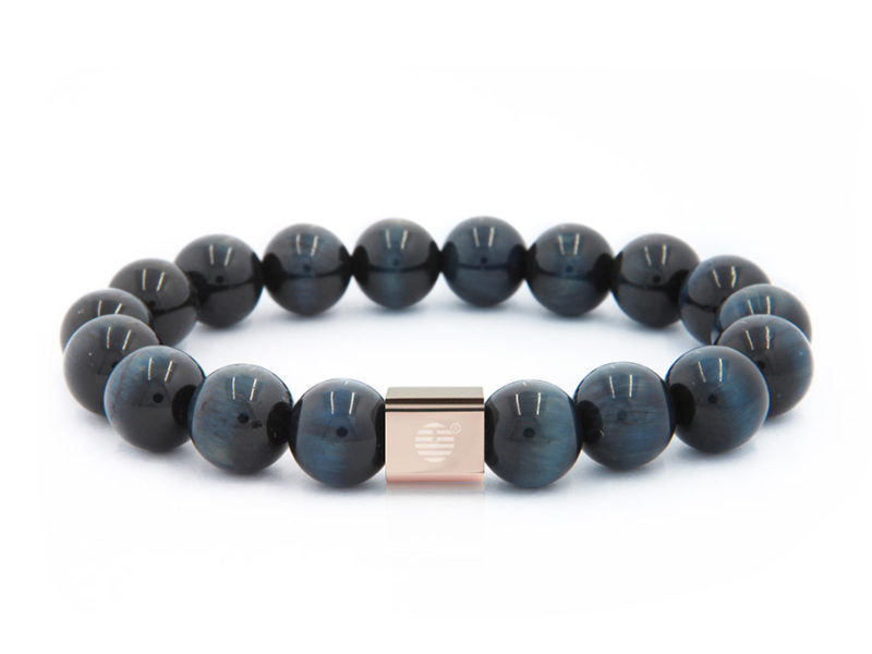 Blue Tiger Eye-RoseGold