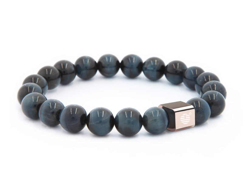 Blue Tiger Eye-RoseGold