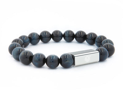 Blue Tiger Eye-Silver