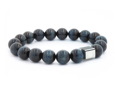 Blue Tiger Eye-Silver