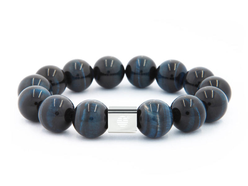 Blue Tiger Eye-Silver