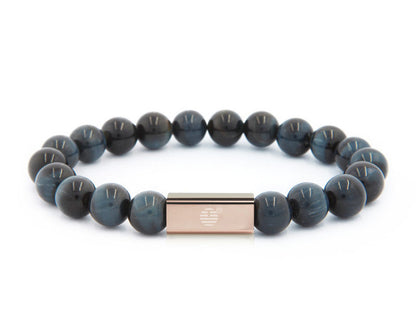 Blue Tiger Eye-RoseGold