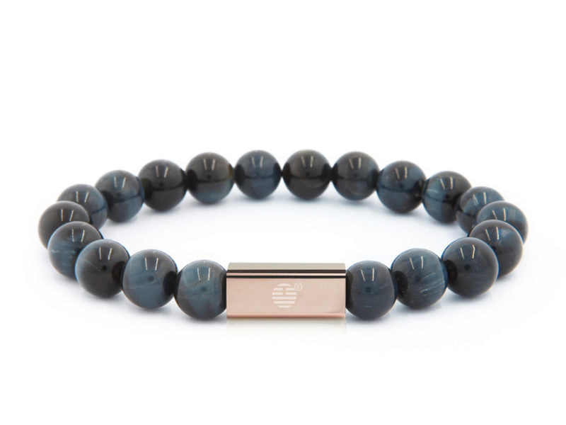 Blue Tiger Eye-RoseGold