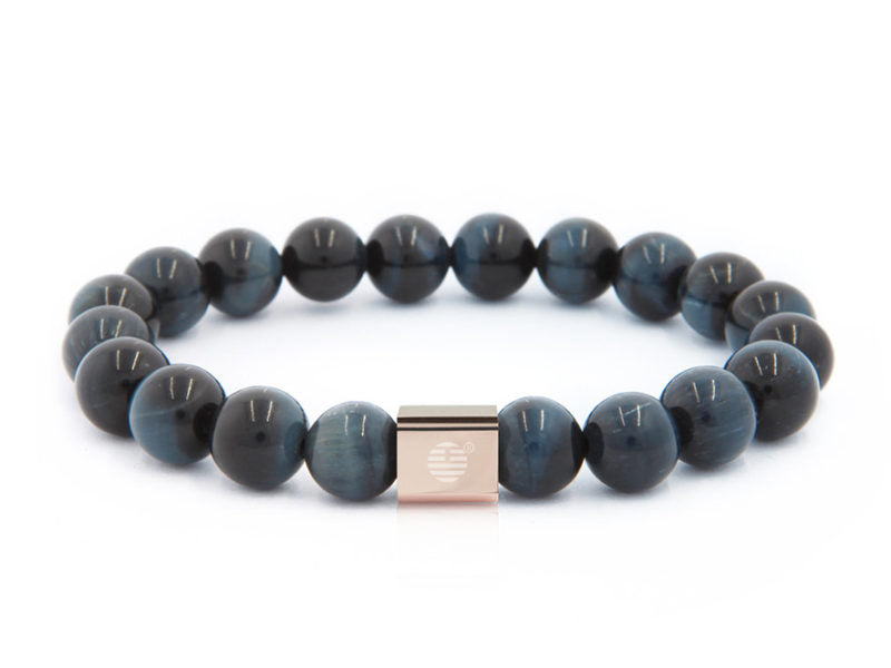 Blue Tiger Eye-RoseGold