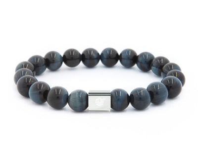 Blue Tiger Eye-Silver