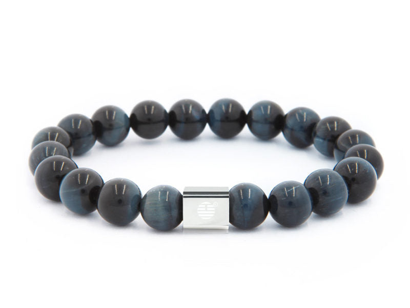 Blue Tiger Eye-Silver