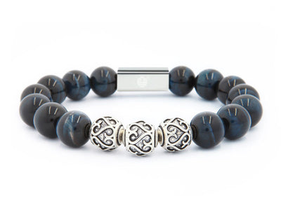 Bushido — Blue Tiger Eye (12mm)