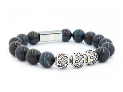 Bushido — Blue Tiger Eye (12mm)