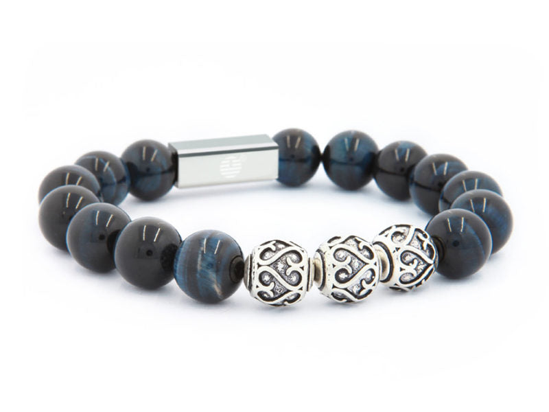 Blue Tiger Eye-Bead