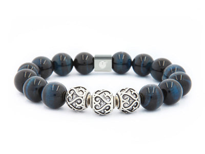 Bushido — Blue Tiger Eye (12mm)