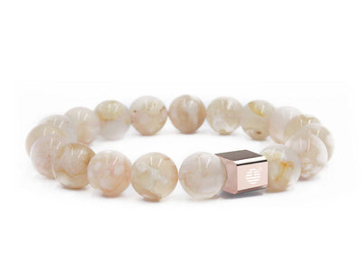 Cherry Blossom Agate-RoseGold
