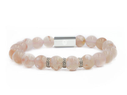 Cherry Blossom Agate-Spacer
